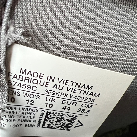 Converse Charcoal High-Top Sneakers - Picture 5 of 6